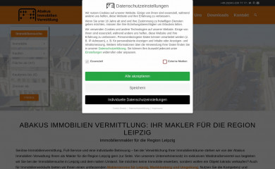 abakus-makler.de screenshot