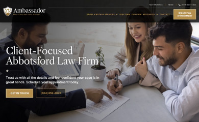 abbotsfordlawyer.ca screenshot