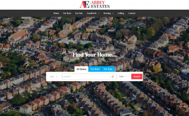abbey-estates.co.uk screenshot