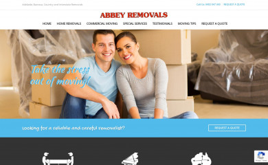 abbeyfurnitureremovals.com.au screenshot