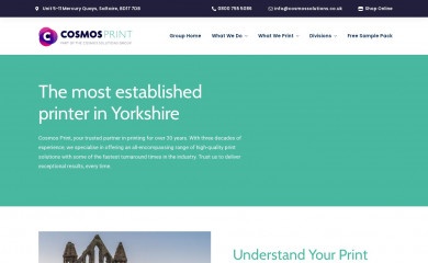 abbeyprinters.co.uk screenshot