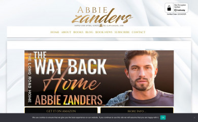 abbiezandersromance.com screenshot