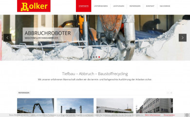 abbruch-rolker.de screenshot