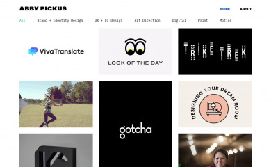 abbypickus.com screenshot