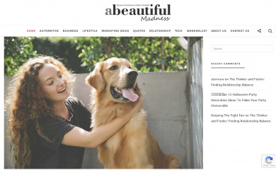 abeautifulmadness.net screenshot