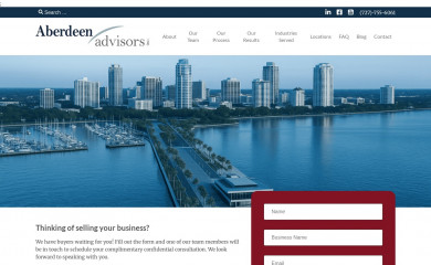 aberdeenadvisors.com screenshot