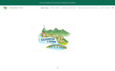 abergavennyeisteddfod.co.uk screenshot