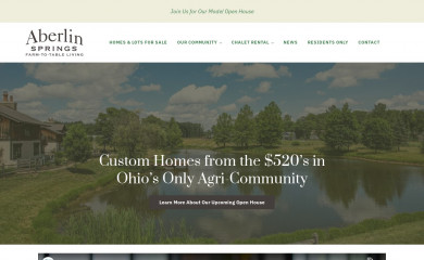 aberlinsprings.com screenshot