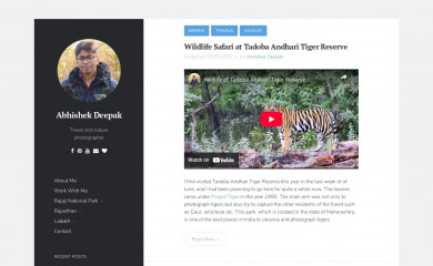 abhishekdeepak.com screenshot