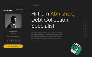 abhishekmukundh.com screenshot
