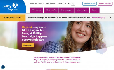 abilitybeyonddisability.org screenshot