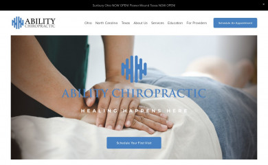 abilitychiro.com screenshot