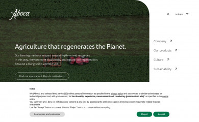 aboca.com screenshot