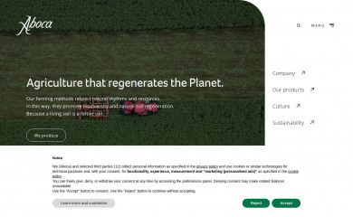 aboca.com screenshot
