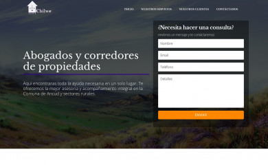 abogadosciviles.cl screenshot
