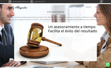 abogadosgyg.com screenshot