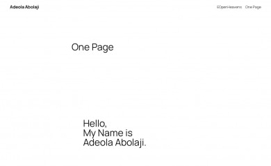abolajiadeola.com screenshot