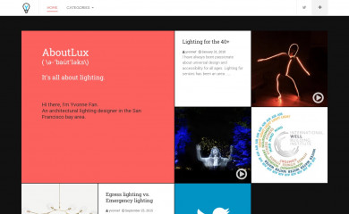 aboutlux.com screenshot