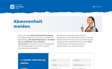 abmeldung-neustrelitz.de screenshot