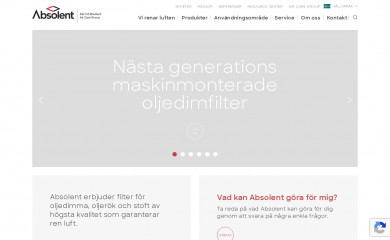 absolent.se screenshot
