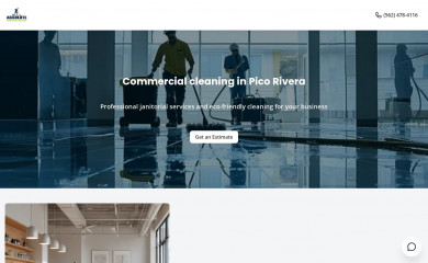 absolutejanitorialservices.net screenshot
