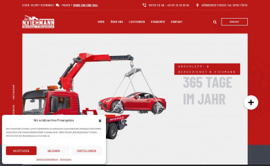 abschleppdienst-viehmann.de screenshot
