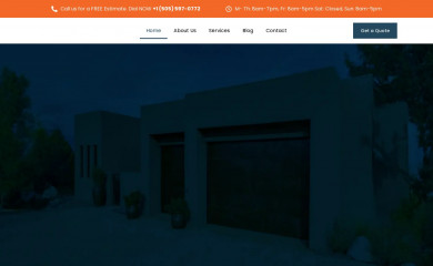 abqgaragedoors.com screenshot