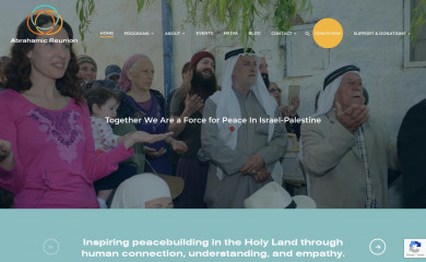 abrahamicreunion.org screenshot