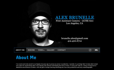 abrunelle.com screenshot