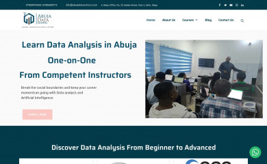 abujadataschool.com screenshot