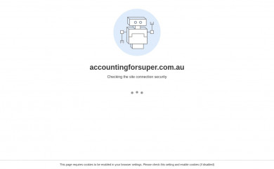 accountingforsuper.com.au screenshot