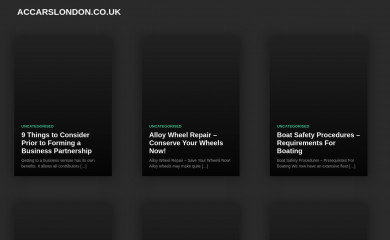 accarslondon.co.uk screenshot