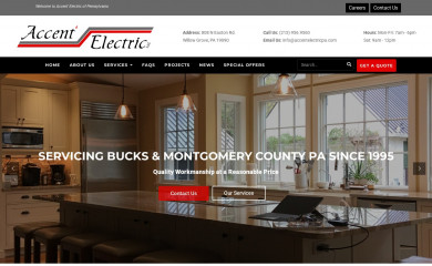 accentelectricpa.com screenshot