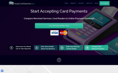 acceptcardpayments.com screenshot