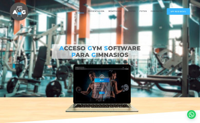 accesogym.com.ar screenshot