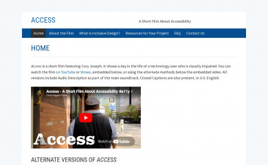 accessmovie.org screenshot