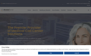 accessnurse.com screenshot