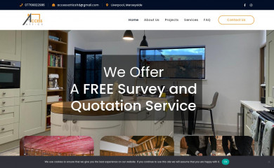 accessattics.co.uk screenshot