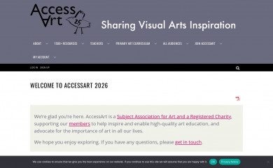 accessart.org.uk screenshot