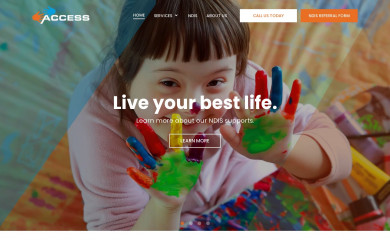 accessdisabilityservices.org.au screenshot