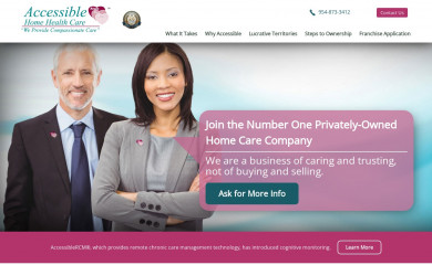 accessiblefranchise.com screenshot