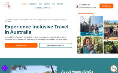 accessibleoz.com screenshot
