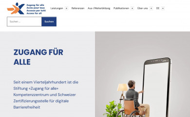 access-for-all.ch screenshot