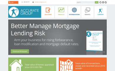 accurategroup.com screenshot