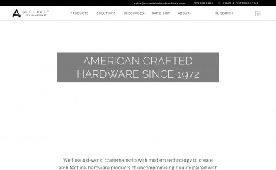 accuratelockandhardware.com screenshot