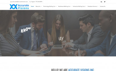 accuratevisions.com screenshot