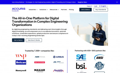 accuristech.com screenshot