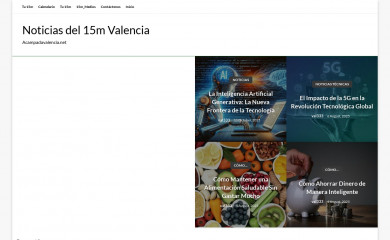 acampadavalencia.net screenshot