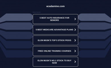 acadamine.com screenshot