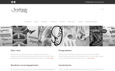 academie-nieuwezorg.nl screenshot